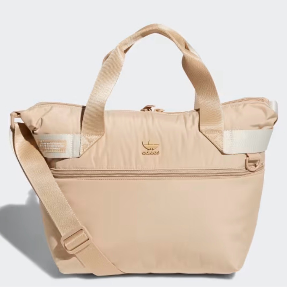 Adidas puffer shopper tote bag crossbody VGUC